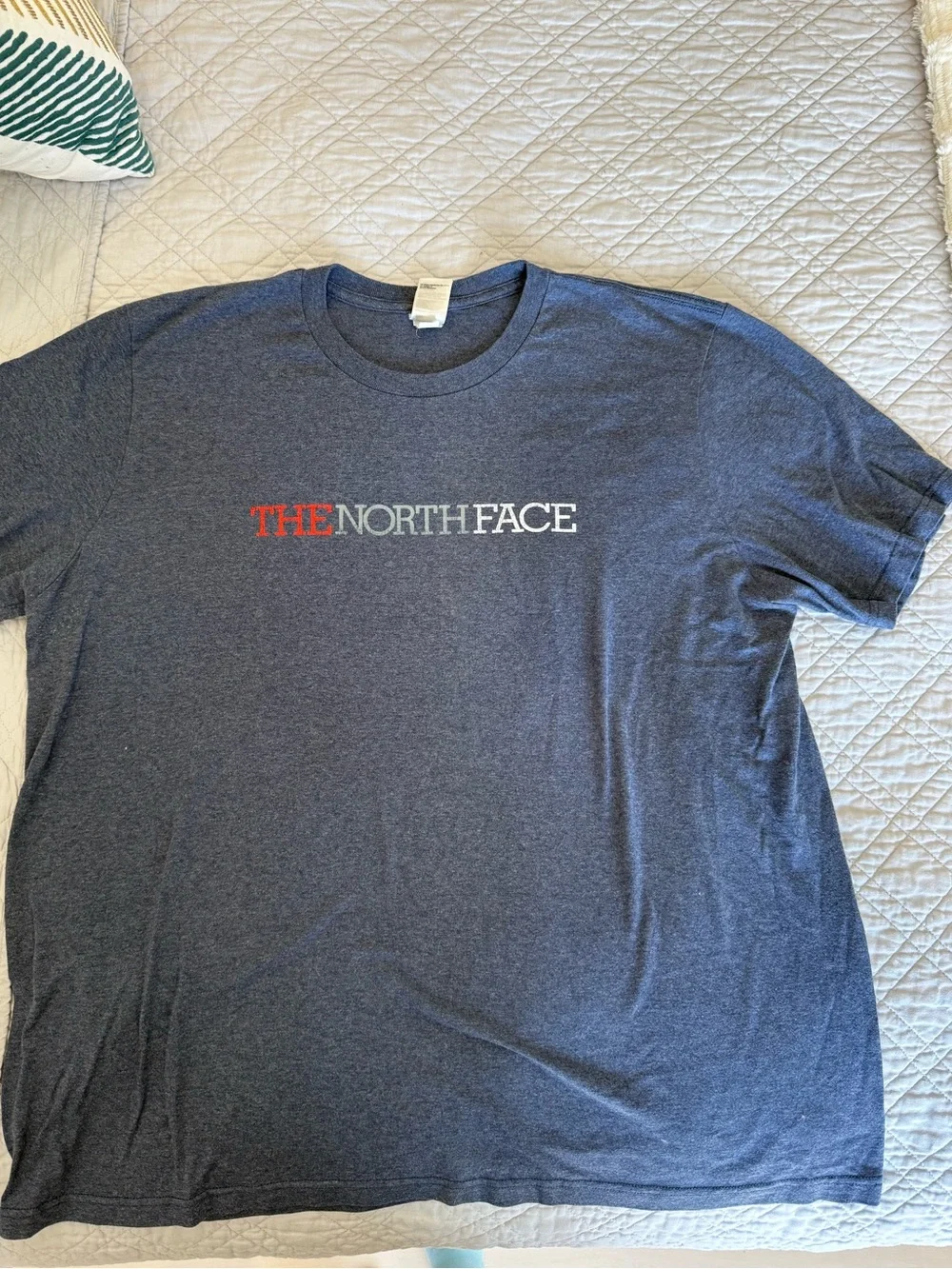 The North Face Men's Navy Logo Short Sleeve Tee